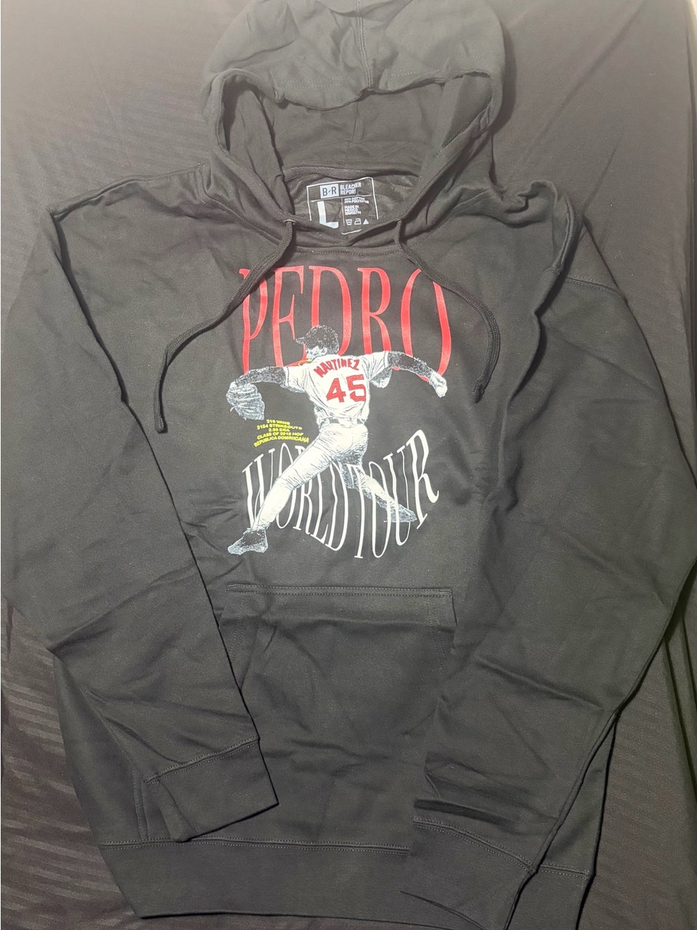 Bleacher Report Pedro Martinez World Tour Hoodie Boston Red Sox L